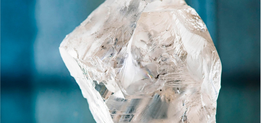 470 karátový diamant z dolu Karowe